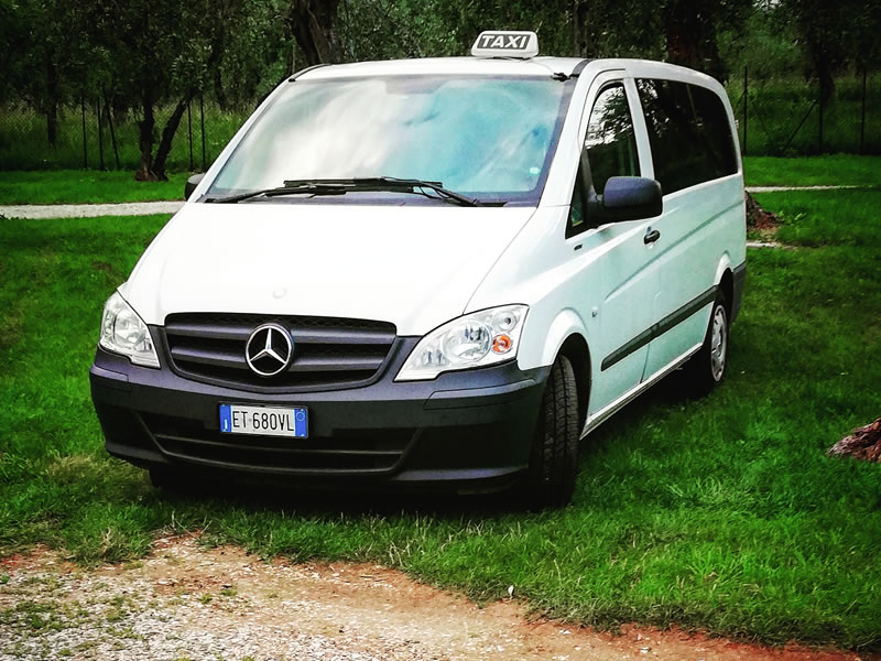 taxi trasporto persone arco, trento